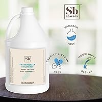 Soapbox Body Lotion Sea Minerals & Blue Iris, 1 Gallon — image 3