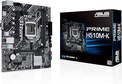 ASUS Micro-ATX Motherboard Intel H510 LGA 1200