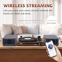 Udreamer UD012 Vinyl Record Player with External Speakers — image 2