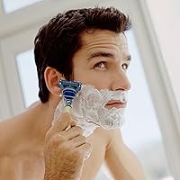 G.B.S 5 Blade Faux Fusion Compatible Razor with Chrome, Ivory — image 5