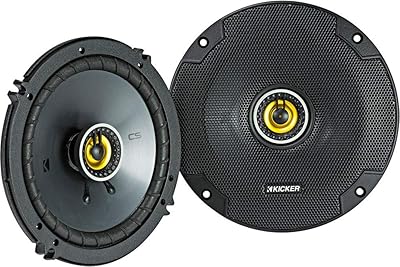 Kicker 46CSC654 CS-Series 6.5-Inch Coaxial Speakers