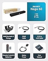 Majority Naga 60 120W Bluetooth Soundbar — image 7