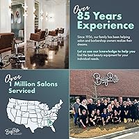 Buy-Rite Salon & Spa Equipment Mona Lisa Plumb Free Pedicure Chair - Black — image 7