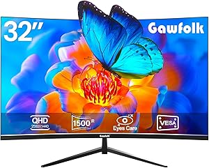 Gawfolk GF320E 32-inch 2K Curved Monitor Review