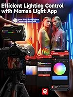 Moman LED Camera Light MTUMO-PC8-BKUK — image 5