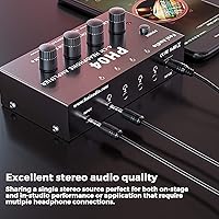 Fosi Audio PH04 4-Channel Headphone Amplifier — image 4