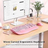 MEETION Director-D-2 Ergonomic Wireless Keyboard and Mouse Combo — image 2