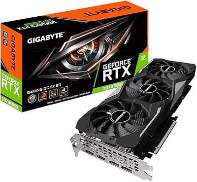 Gigabyte GV-N207SGAMING OC-8GD GeForce RTX 2070 Super Gaming OC 8GB Graphics Card