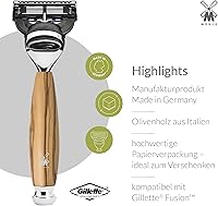 MÜHLE VIVO Olive Wood 4-Piece Pure Badger Razor Shaving Set — image 2