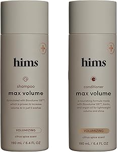 hims Max Volume Men's Shampoo & Conditioner Set 2 x 6.4 fl oz