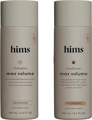 hims Max Volume Men's Shampoo & Conditioner Set 2 x 6.4 fl oz
