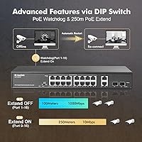 MokerLink POE-G1604GS 20-Port Gigabit PoE Switch — image 5