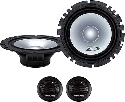 Alpine SXE-1750S Type-E Series 6.5-Inch Component Speakers
