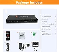 J-Tech Digital 4x1 HDMI Multi-viewer & Seamless Switcher 4K 60Hz — image 9