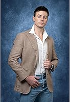 UrcTepics 8x10ft Dark Blue Senior Portrait Backdrop — image 2