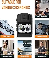 YULONGDT 128GB Full HD 1440P Body Camera — image 9