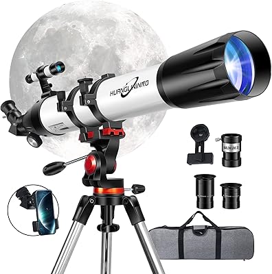 PISEZ 90mm Refractor Telescope 800mm