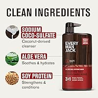 Every Man Jack Cedar + Red Sage Hydrating 3-in-1 All Over Wash 28.8oz (2 Pack) — image 5
