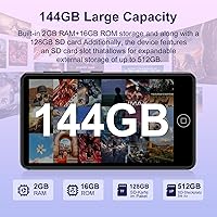 AGXOV M302 MP3 Player with Bluetooth and WiFi 16GB + 128GB SD — image 2