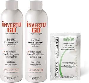 INVERTO 60 Advanced Gel Complex Brazilian Keratin Treatment 240mL