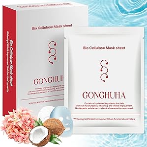 GONGHUHA Korean Bio Cellulose Face Mask (5 Sheets) Review