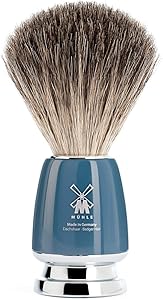 MÜHLE Pure Badger Shaving Brush (Petrol Blue) Review