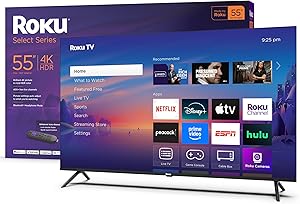 Roku Smart TV 2025 – 55-Inch Select Series 4K HDR TV Review