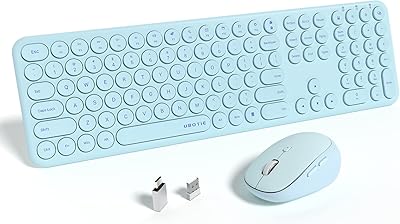 UBOTIE Wireless Keyboard and Mouse Combo