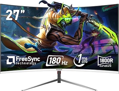 Gawfolk GF270C 27-Inch Curved Gaming Monitor