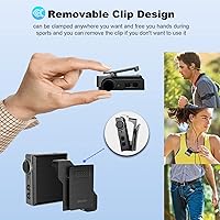 Hmusic P68 HiFi MP3 Player with Clip, 16GB — image 3