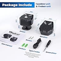 Wuloo Solar Driveway Alarm System with 1 Sensor & 1 Receiver — image 7