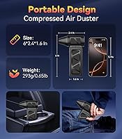 YUHUO Compressed Air Duster 360000 RPM Electric Air Duster — image 8