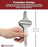 Regine Switzerland Diamond Butterfly Slant Tip Tweezers — image 4