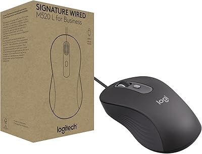 Logitech Signature Wired M520 L for Business