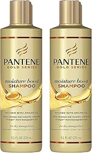 Pantene Gold Series Shampoo Moisture Boost 9.1oz (Pack of 2) Review