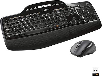 Logitech Desktop MK710 Wireless Keyboard and Mouse Combo