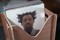 Warm Stylus Vinyl Record Storage Crate, 15 x 12 Inches — image 8