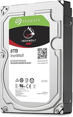 Seagate IronWolf 8TB NAS Internal Hard Drive