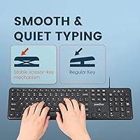 Perixx PERIBOARD-210C Wired USB-C Keyboard — image 6