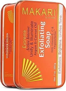 Makari Extreme Active Intense Argan & Carrot Oil Exfoliating Soap 7oz Review