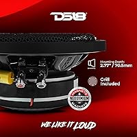 DS18 PRO-HY6.4MSL 6.5″ Shallow Hybrid Mid-Range Car Audio Loudspeaker — image 3
