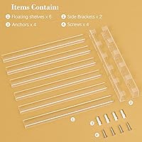 FEMELI 21 * 21 Inch Nail Polish Wall Rack — image 3