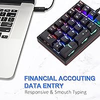 MOTOSPEED MSK24 Mechanical Numeric Keypad — image 4