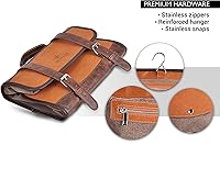 Vetelli Leather Toiletry Bag for Men — image 8