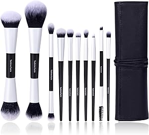 YutimeAura 10pc Dual-Ended Makeup Brush Set Review