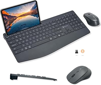 X9 Quiet Wireless Keyboard and Mouse Combo
