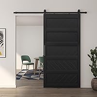 JUBEST 42″ x 84″ Barn Door Sliding Kit — image 1