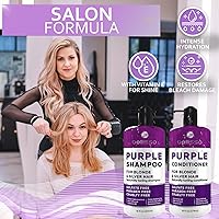 BELLISSO Purple Shampoo and Conditioner Set 2 x 16.9 fl oz — image 6