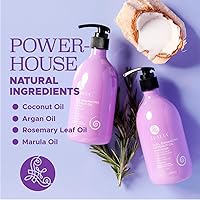 Luseta Curly Hair Shampoo & Conditioner Set with Coconut Oil 16.9oz — image 4