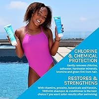 TRISWIM Hair Care Gift Set | Chlorine Shampoo & Conditioner 8.5oz — image 4